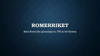 romerriket