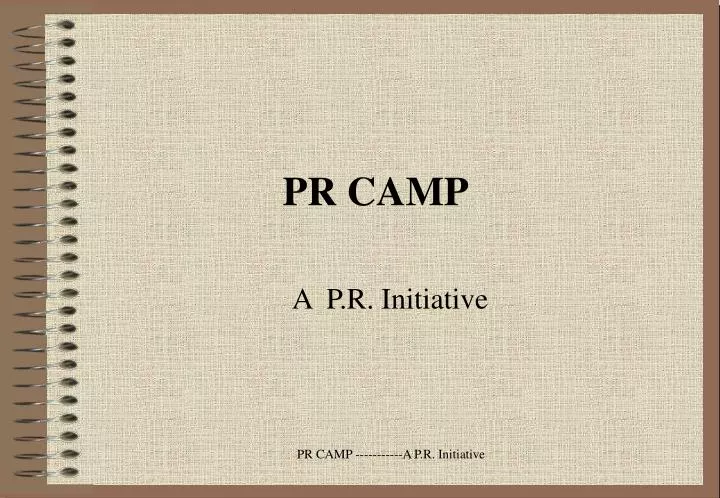 pr camp