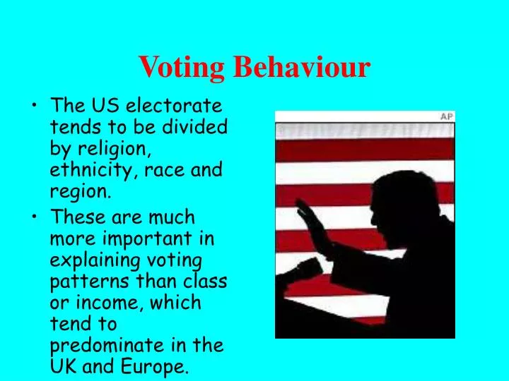 voting behaviour