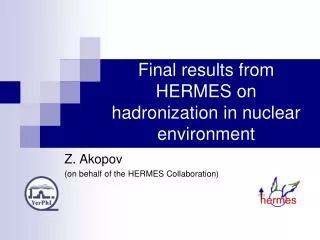 Final results from HERMES on hadronization in nuclear environment