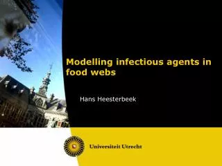 Modelling infectious agents in food webs