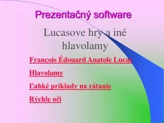 prezenta n software
