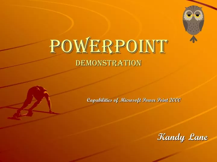 powerpoint demonstration