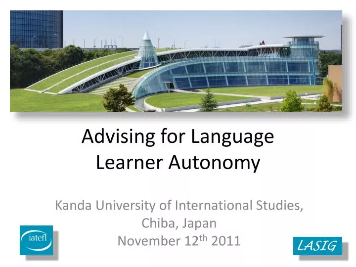 advising for language learner autonomy