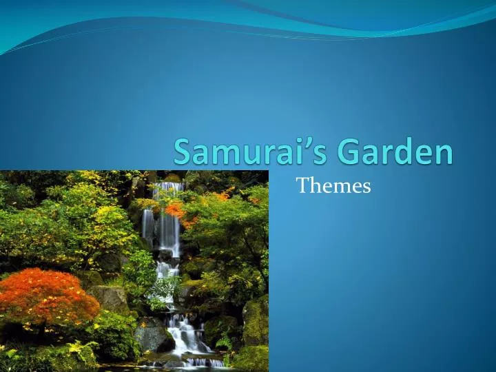 samurai s garden