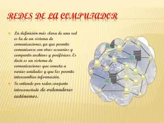 redes de la computador
