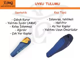 uyku tulumu