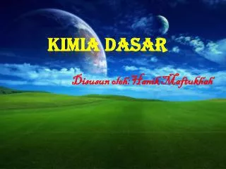 disusun oleh hanik maftukhah