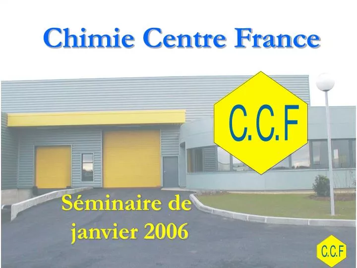 chimie centre france