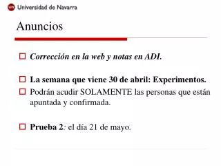anuncios