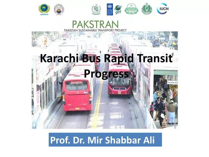 karachi bus rapid transit progress