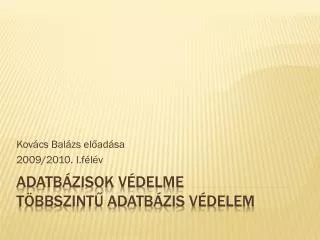 kov cs bal zs el ad sa 2009 2010 i f l v