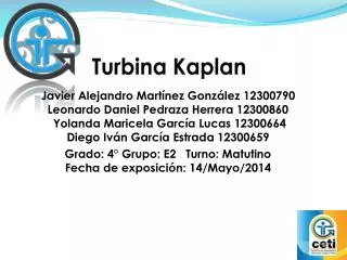 turbina kaplan