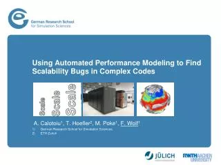 Using Automated Performance Modeling to Find Scalability Bugs in Complex Codes