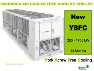 PACKAGED AIR COOLED FREE COOLING CHILLER
