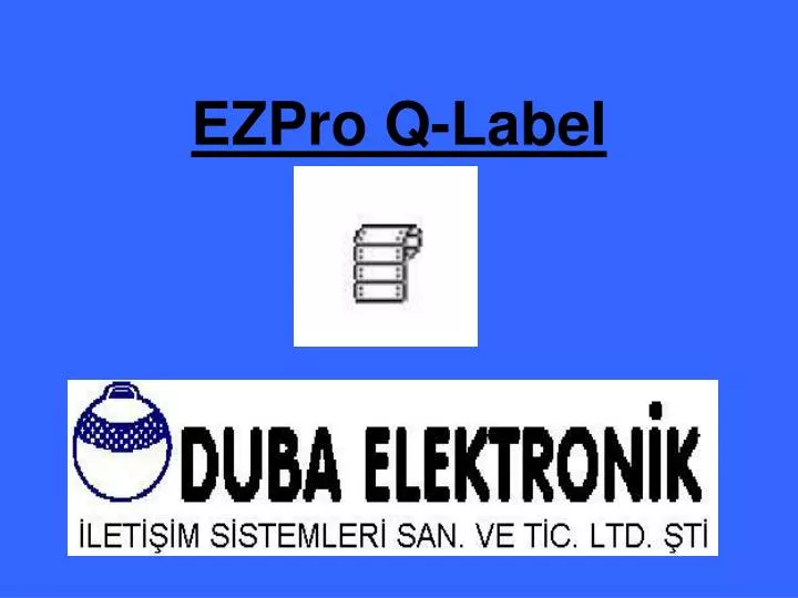 ezpro q label