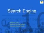 Search Engine - slide 1