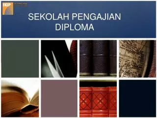 sekolah pengajian diploma