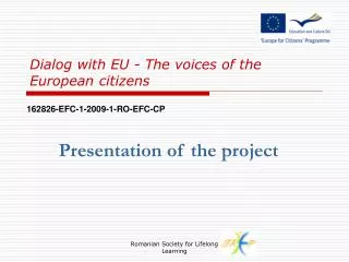 Dialog with EU - The voices of the European citizens