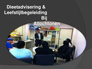 dieetadvisering leefstijlbegeleiding bij allochtonen