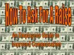 How To Ask For A Raise - slide 1