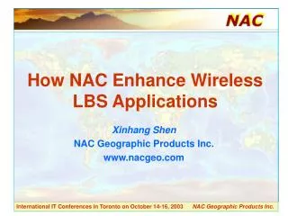 How NAC Enhance Wireless LBS Applications
