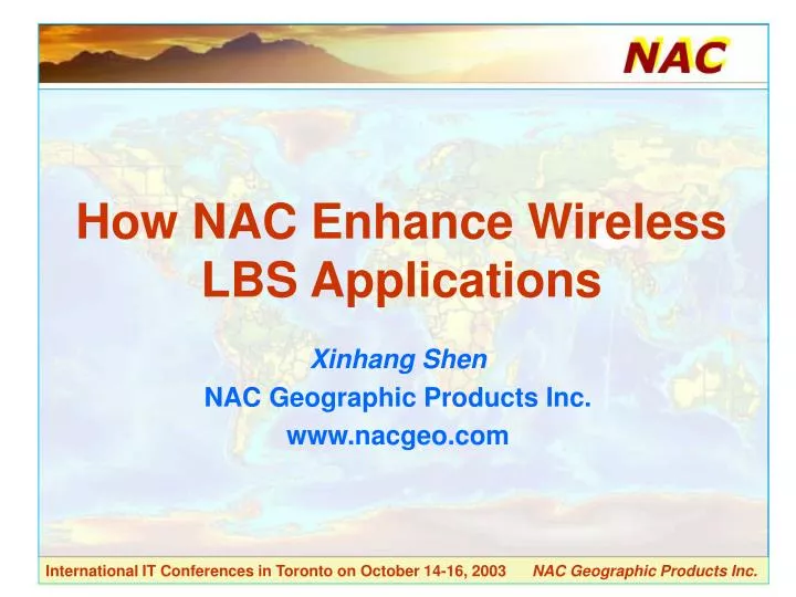 how nac enhance wireless lbs applications