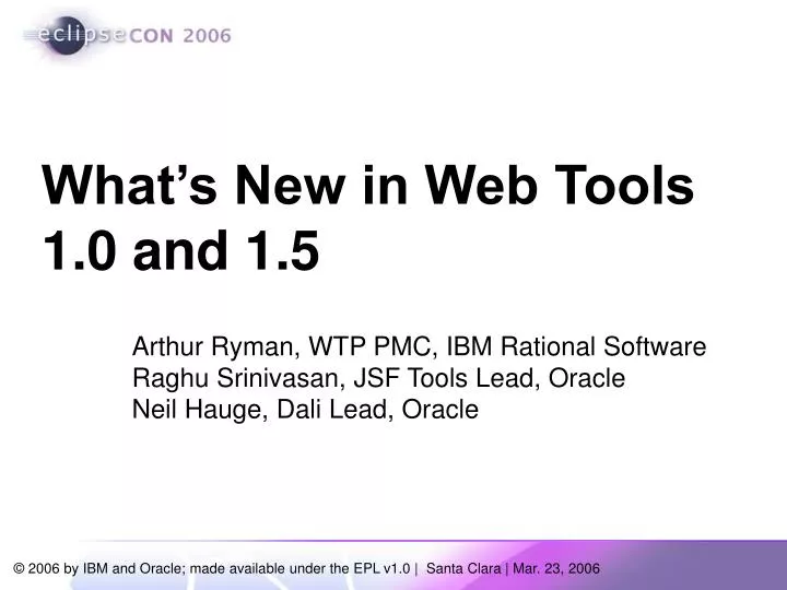 what s new in web tools 1 0 and 1 5