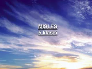 m sl s 5 klasei