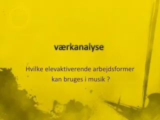 v rkanalyse