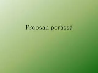proosan per ss