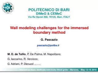 Wall modeling challenges for the immersed boundary method