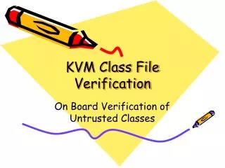 KVM Class File Verification