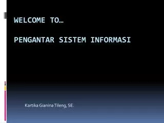 kartika gianina tileng se