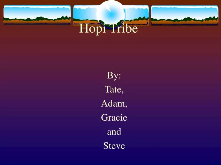 hopi tribe