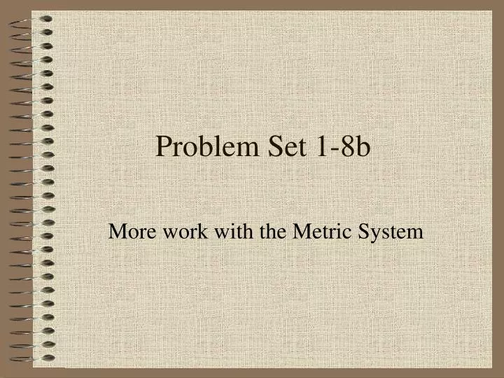 problem set 1 8b