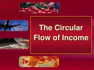 The Circular Flow of Income