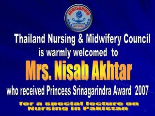 Thailand Nursing &amp; Midwifery Council