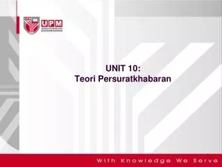 unit 10 teori persuratkhabaran