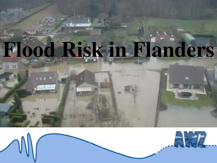 flood risk in flanders