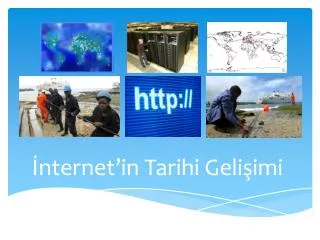 nternet in tarihi geli imi