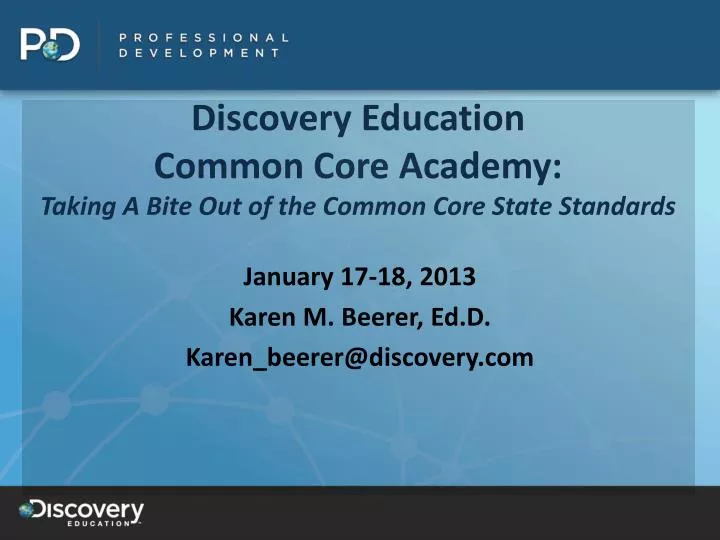 discovery education common core academy taking a bite out of the common core state standards
