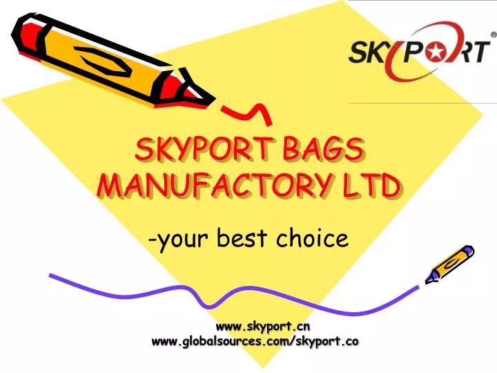 skyport bags manufactory ltd