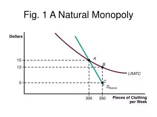 Fig. 1 A Natural Monopoly