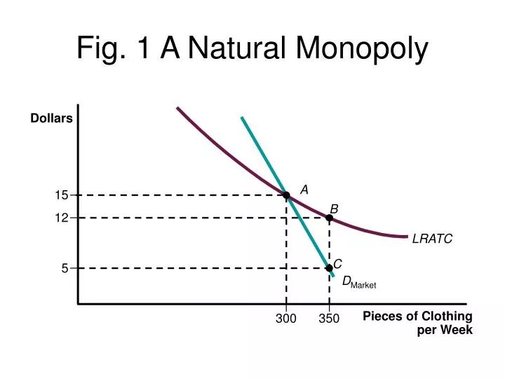 fig 1 a natural monopoly