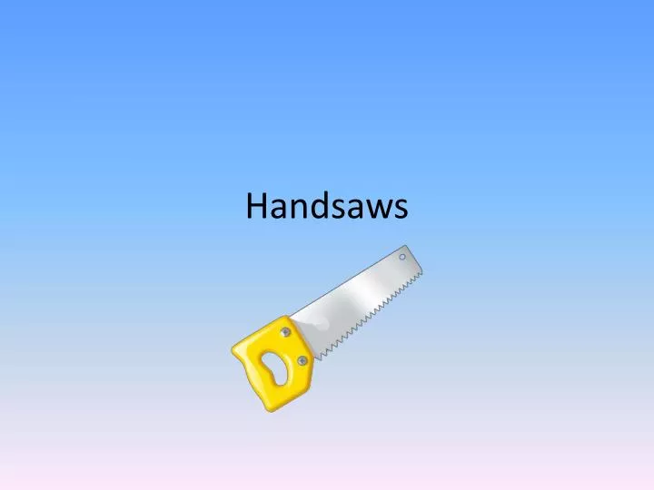 handsaws