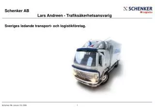 schenker ab lars andreen trafiks kerhetsansvarig