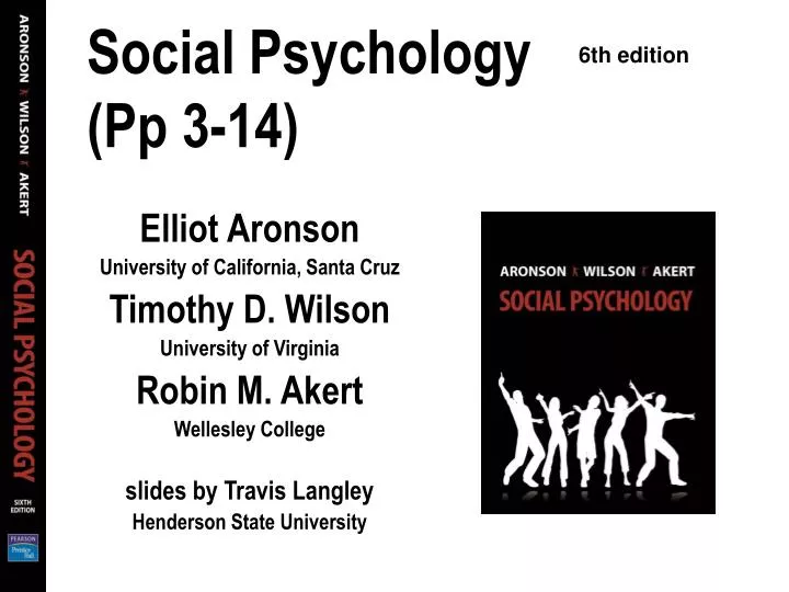 social psychology pp 3 14