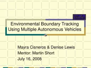 Environmental Boundary Tracking Using Multiple Autonomous Vehicles