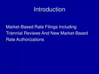 introduction